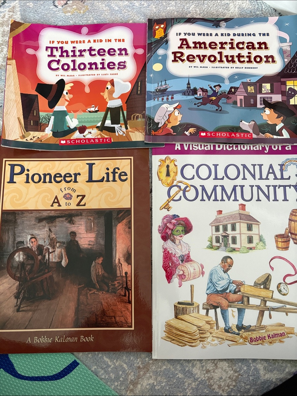 Educational history books for kids